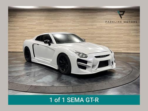 Pearl White 2010 Nissan GT-R Premium