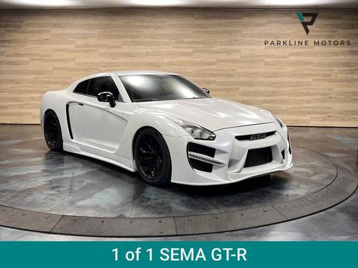 Pearl White 2010 Nissan GT-R Premium