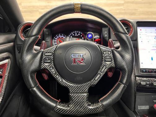 Pearl White 2010 Nissan GT-R Premium