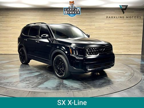 Ebony Black 2025 Kia Telluride SX X-Line