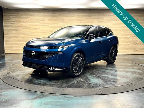 Aurora Blue Pearl Metallic/Super Black 2025 Nissan Murano Platinum
