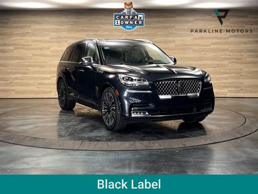 Flight Blue Clearcoat 2020 Lincoln Aviator Black Label AWD