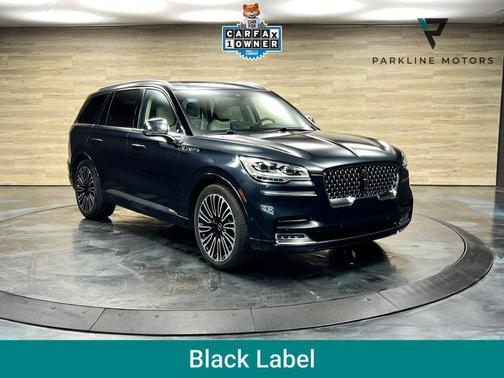 Flight Blue Clearcoat 2020 Lincoln Aviator Black Label AWD