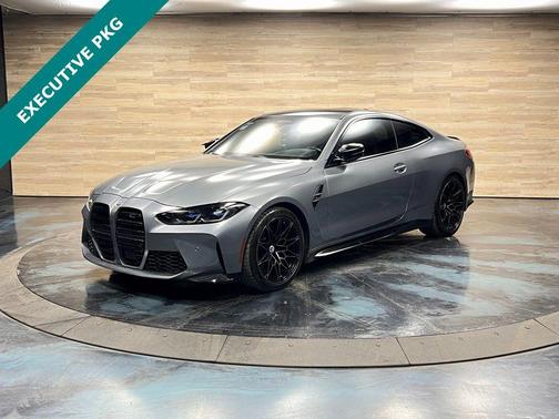 Skyscraper Grey Metallic 2023 BMW M4 Competition xDrive