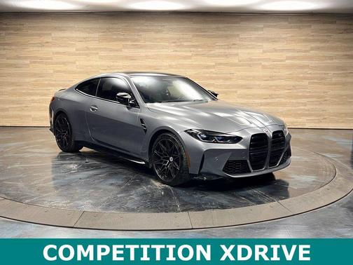 Skyscraper Grey Metallic 2023 BMW M4 Competition xDrive