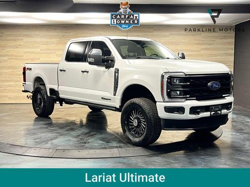 Star White Metallic Tri-Coat 2023 Ford F-250 Lariat
