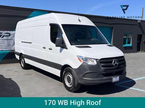White 2022 Mercedes-Benz Sprinter 2500 High Roof