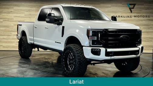 Star White Metallic Tri-Coat 2022 Ford F-250 Lariat