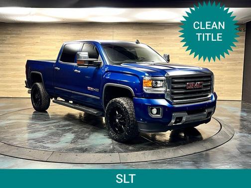 Stone Blue Metallic 2016 GMC Sierra 2500 SLT