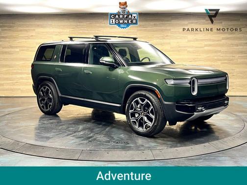 Forest Green 2025 Rivian R1S Adventure