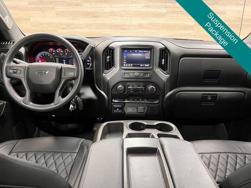 Black 2021 Chevrolet Silverado 1500 Custom Trail Boss