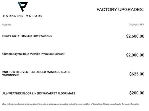 Crystal Blue Metallic 2024 Lincoln Navigator Black Label