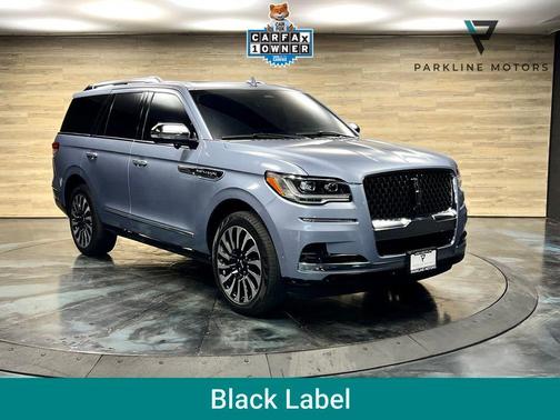 Crystal Blue Metallic 2024 Lincoln Navigator Black Label