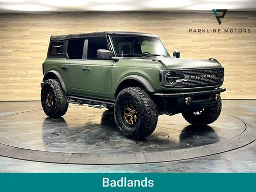 Shadow Black 2021 Ford Bronco Badlands