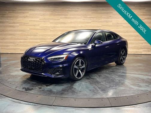 Navarra Blue Metallic 2025 Audi A5 Sportback 45 S Line Premium Plus