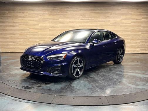 Navarra Blue Metallic 2025 Audi A5 Sportback 45 S Line Premium Plus