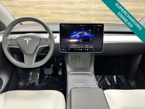 Deep Blue Metallic 2025 Tesla Model Y Long Range Dual Motor All-Wheel Drive