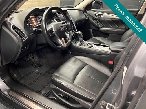 Graphite Shadow 2020 INFINITI Q50 3.0t LUXE