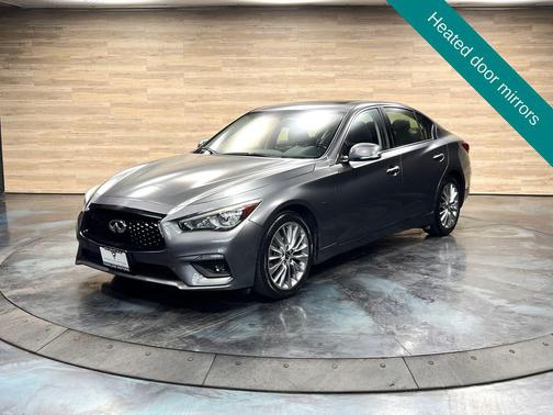 Graphite Shadow 2020 INFINITI Q50 3.0t LUXE