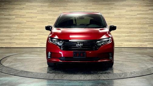 Radiant Red Metallic II 2024 Honda Odyssey Sport