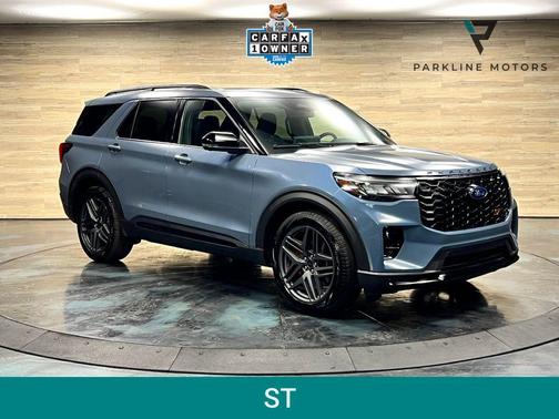 Vapor Blue Metallic 2025 Ford Explorer ST