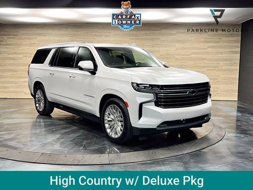 Iridescent Pearl Tricoat 2023 Chevrolet Suburban 4WD High Country