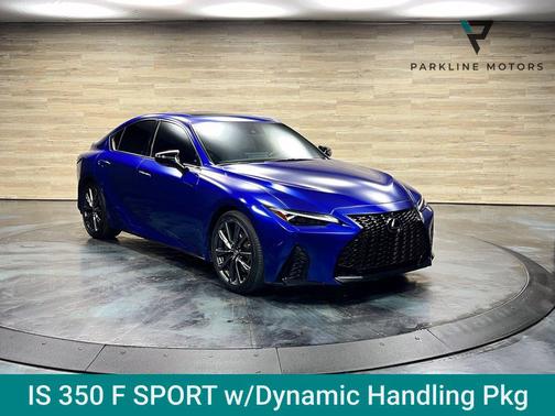 Blue Mica 2021 Lexus IS 350 F Sport