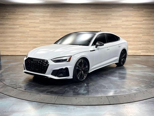 Glacier White Metallic 2024 Audi S5 Premium Plus TFSI quattro Tiptronic