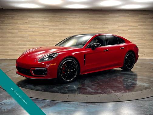Red 2023 Porsche Panamera GTS