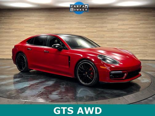 Red 2023 Porsche Panamera GTS
