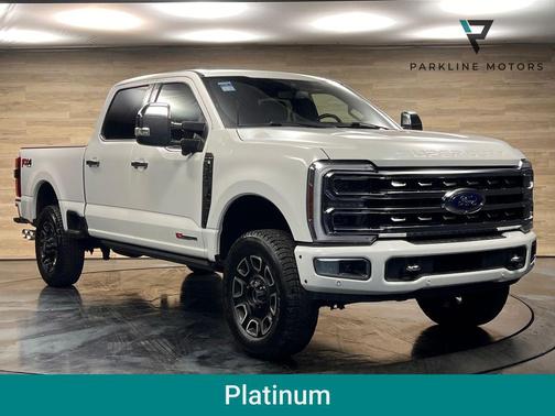 Star White Metallic Tri-Coat 2024 Ford F-250 Platinum