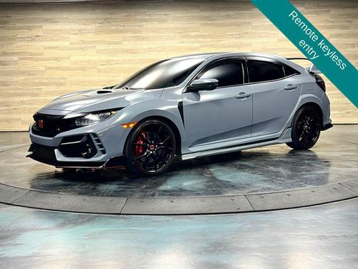 Sonic Gray Pearl 2021 Honda Civic Type R Touring