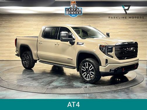Desert Sand Metallic 2023 GMC Sierra 1500 AT4