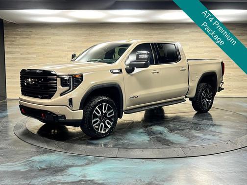 Desert Sand Metallic 2023 GMC Sierra 1500 AT4