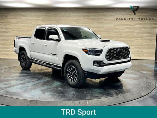 Super White 2021 Toyota Tacoma TRD Sport