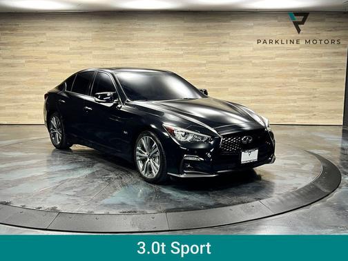 Midnight Black 2020 INFINITI Q50 3.0t Sport