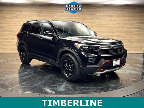 Agate Black Metallic 2023 Ford Explorer Timberline