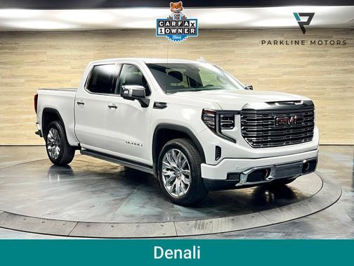 White Frost Tricoat 2024 GMC Sierra 1500 Denali