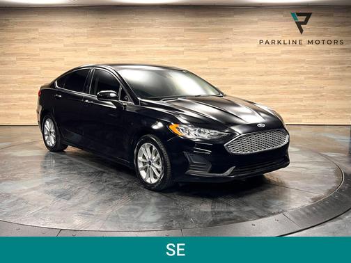 Agate Black Metallic 2020 Ford Fusion SE