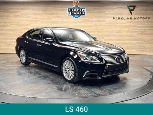 Black 2017 Lexus LS 460 Base