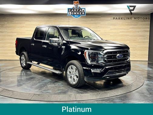 Agate Black Metallic 2023 Ford F-150 Platinum