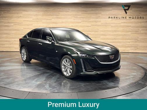 Evergreen Metallic 2020 Cadillac CT5 Premium Luxury RWD