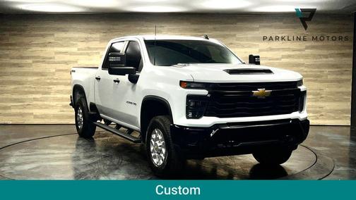 Summit White 2024 Chevrolet Silverado 2500 Custom
