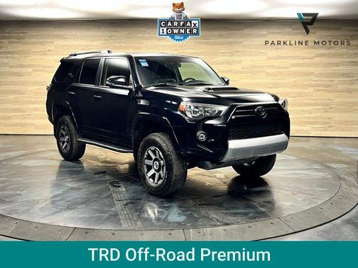 Midnight Black Metallic 2022 Toyota 4Runner TRD Off Road Premium