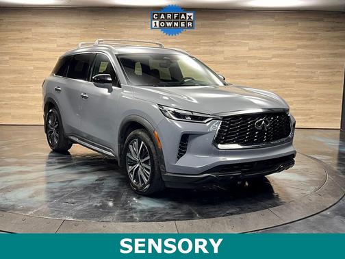 Harbor Gray 2025 INFINITI QX60 SENSORY