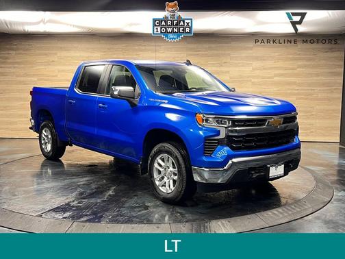 Riptide Blue Metallic 2025 Chevrolet Silverado 1500 LT