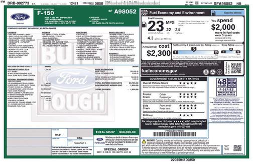 Oxford White 2025 Ford F-150 XLT