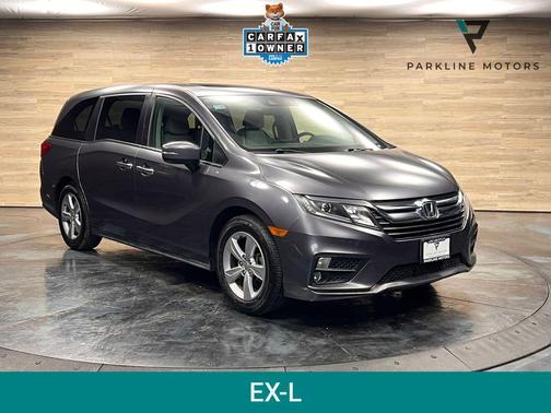 Gray 2019 Honda Odyssey EX-L