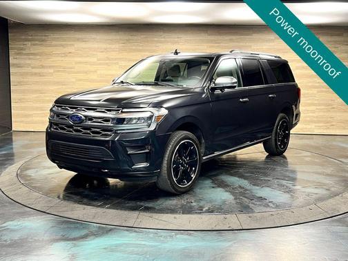 Agate Black Metallic 2023 Ford Expedition Max Platinum