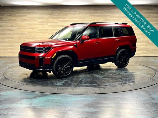 Ultimate Red 2026 Hyundai SANTA FE HEV Calligraphy